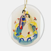 Schneeweiß WPA Keramik Ornament (Links)