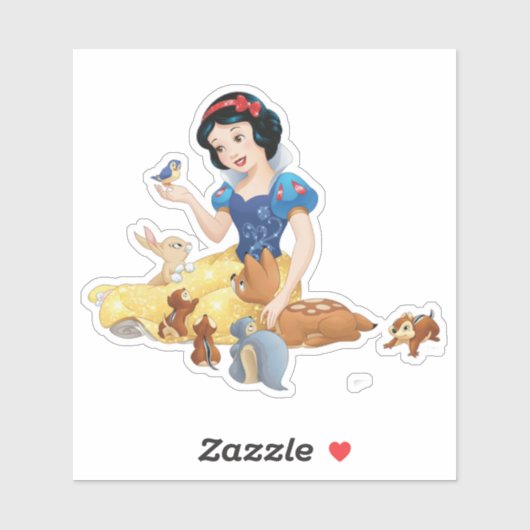 Schneeweißaufkleber Aufkleber (Blatt)