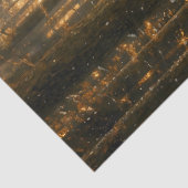 Schneeweiße Einhorn Wintermesse Schloss Maggiore Seidenpapier (Detail)