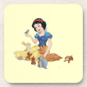 Schneeweiße Getränkeverpackung Getränkeuntersetzer (Vorderseite)