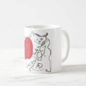 Schneeweiße Tasse (VorderseiteRechts)