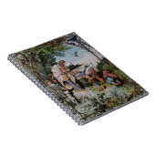 Schneeweiße Warnungen, die der Prinz wecken wird Notizblock (Rechte Seite)