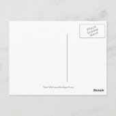 Schneeweiße Zwerge Fantasy Faible Kunst Postkarte (Rückseite)