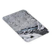 Schneeweißer Bach landschaftlich, Oregon Magnet (Rechte Seite)