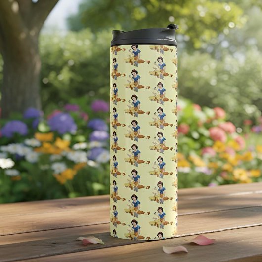 Schneeweißer Wärmeleiter Thermosbecher