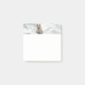 Schneeweißer Westie Hund Foto Post-it Note Pad Klebezettel (Vorderseite)