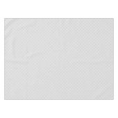 Schneeweißes Quiltmuster Tischdecke (Vorderseite (Horizontal))