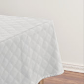 Schneeweißes Quiltmuster Tischdecke (Beispiel)