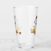 Schneeweißglas Glas (Links)