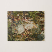 Schneeweißmärchen-Illustration Puzzle (Horizontal)