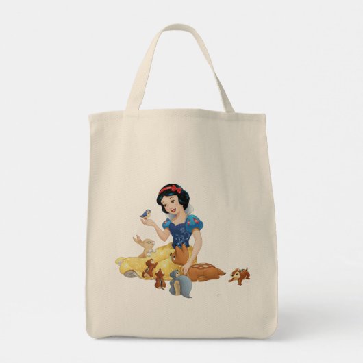 Schneeweißtasche Tragetasche (Rückseite)