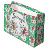 Schneewinkel Große Geschenktüte (Vorderseite Schrägansicht)