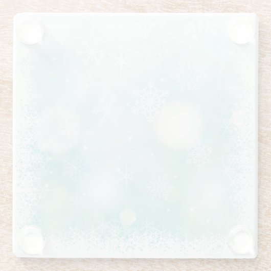 Schneewinterfenster Untersetzer erstellen (Rückseite)