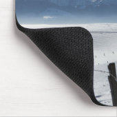 Schneewinterland Landschaft Foto Mousepad (Ecke)