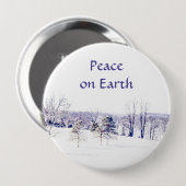 Schneewinterlandschaft Button (Vorne & Hinten)