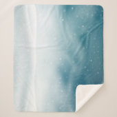 SchneeWinterlandschaft - Gemütlich im nordischen S Sherpadecke (Vorderseite)