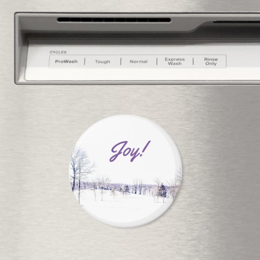 Schneewinterlandschaft Magnet (In Situ (Geschirrspüler))