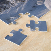 Schneewinterlandschaft mit Bäumen Puzzle (Seite)