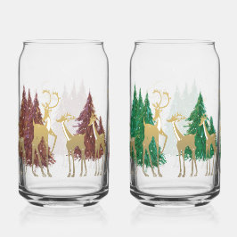 Schneewinters im Wald Dosenglas