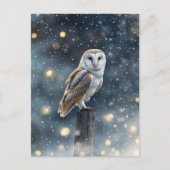 Schneewintersonne Feiertagspostkarte (Vorderseite)