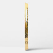 Schneewinterweg mit Pinienbäumen Case-Mate iPhone Hülle (Rückseite / Links)