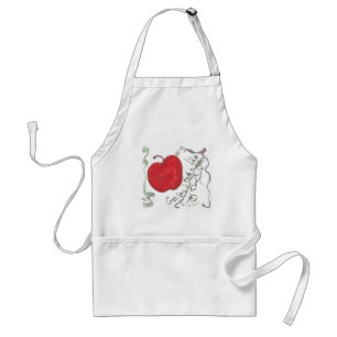 Schneewittchen-Apfel Schürze