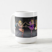 Schneewittchen-Ballett-Fee-Tasse Kaffeetasse (Vorderseite Links)