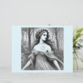 Schneewittchen Europa – Snow White Europe Briefbogen (Stehend Vorderseite)