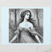 Schneewittchen Europa – Snow White Europe Briefbogen (Vorderseite)