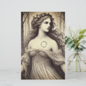 Schneewittchen Europa – Snowhite Europe Briefpapier (Stehend Vorderseite)