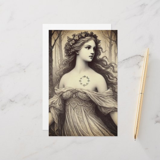 Schneewittchen Europa – Snowhite Europe Briefpapier (Vorderseite/Rückseite Beispiel)