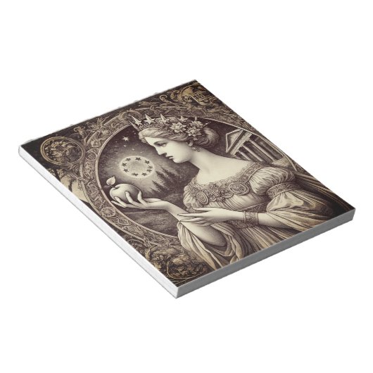 Schneewittchen Europa – Snowhite Europe Notizblock (angewinkelt)