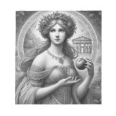 Schneewittchen Europa – Snowhite Europe Notizblock (Vorderseite)