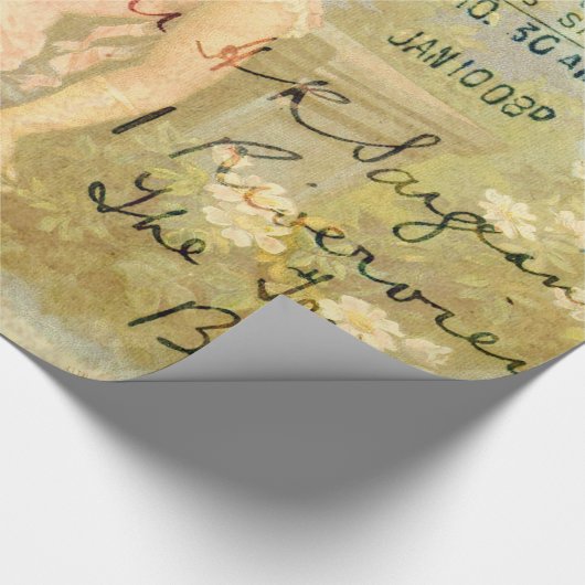 Schneewittchen Geschenkpapier (Ecke)