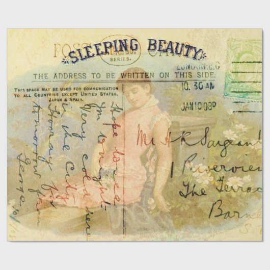 Schneewittchen Geschenkpapier (Flach)