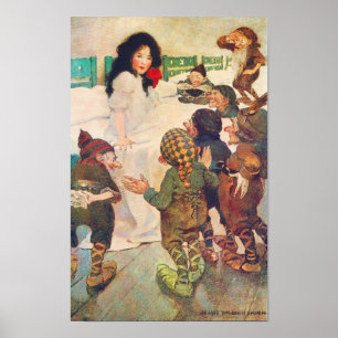 Schneewittchen und das Sieben Zwerge Poster
