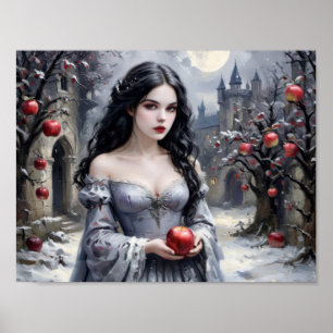 Schneewittchen und die Apfel-Geschichte Poster