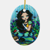 Schneewittchen-Waldfeenhafte Tierkunst durch Keramik Ornament (Vorne)