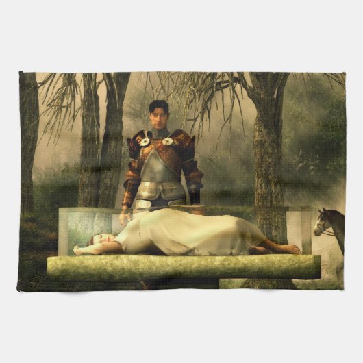 Schneewittchens Glassarg Handtuch (Horizontal)