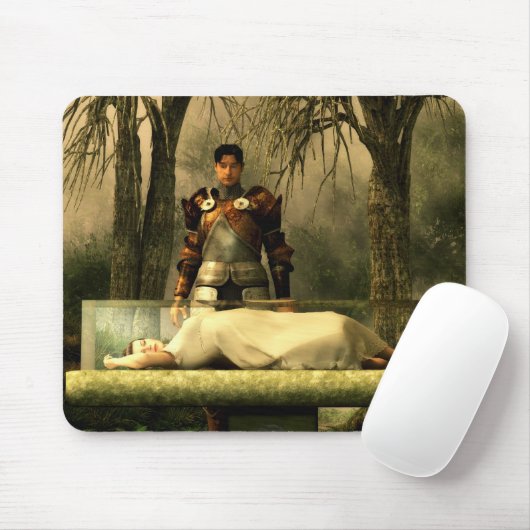 Schneewittchens Glassarg Mousepad (Mit Mouse)