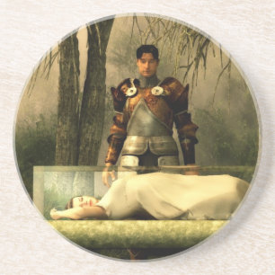 Schneewittchens Glassarg Sandstein Untersetzer