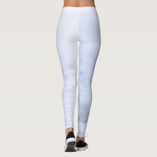 Schneewolf Leggings (Rückseite)