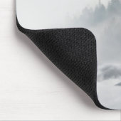 Schneewolf Winter Wildlife Mousepad (Ecke)