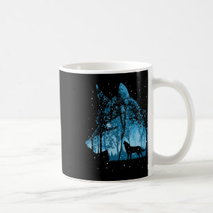 Schneewolfen Weihnachtsfeiertag Kaffeetasse