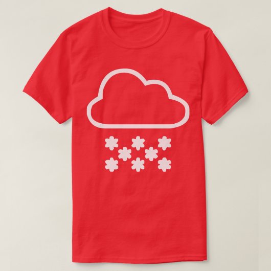 Schneewolke T-Shirt (Design vorne)