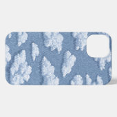 Schneewolken iPhone Hülle (Rückseite (Horizontal))
