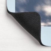 Schneewolken Mousepad (Ecke)