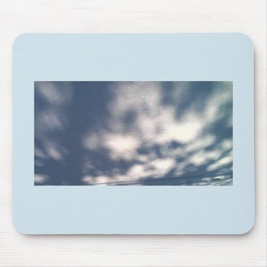 Schneewolken Mousepad (Vorne)