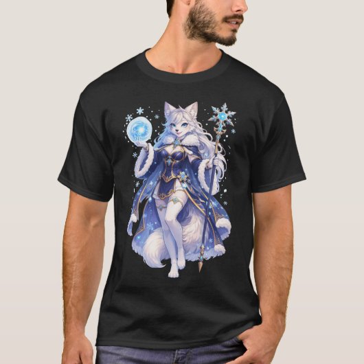 Schneezauberhexe T-Shirt (Vorderseite)