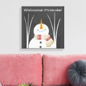Schneezeichen Leinwanddruck (Insitu (Wohnzimmer))